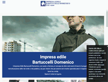 Tablet Screenshot of costruzioniedilibartuccelli.com